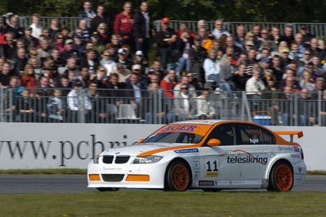 Team Telesikring kørerne, Peter Ager og Tom Pedersen.
(Foto: Jeppe Rimmen)